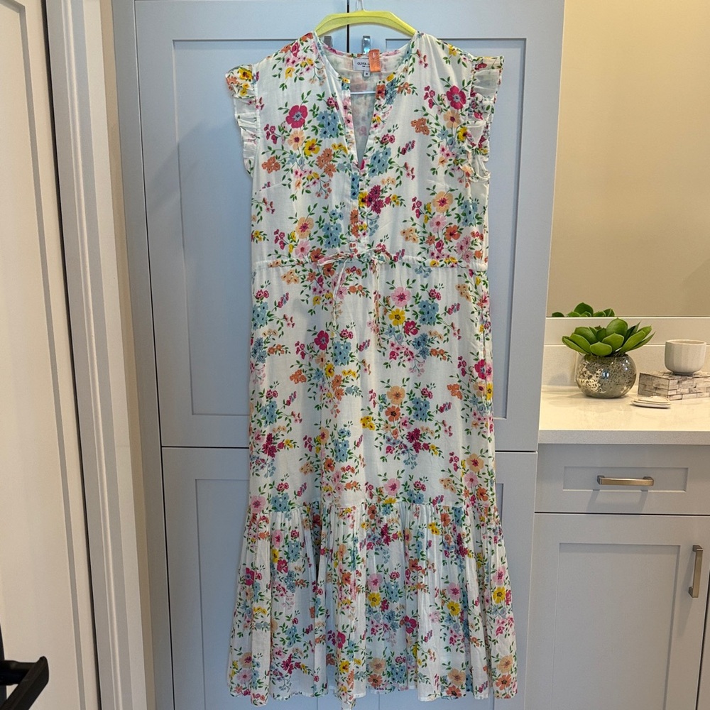 Olivia James The Label Sleeveless Floral Maxi Dress